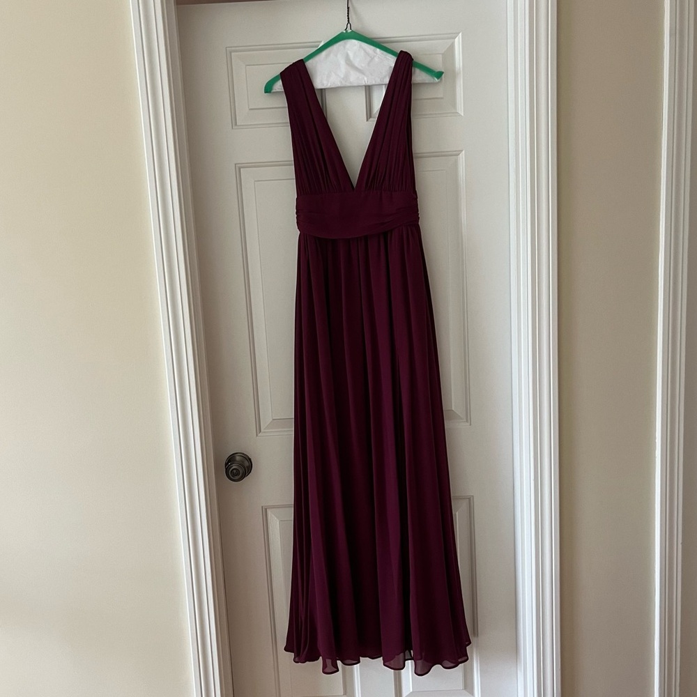 Lulus Marroon Dress